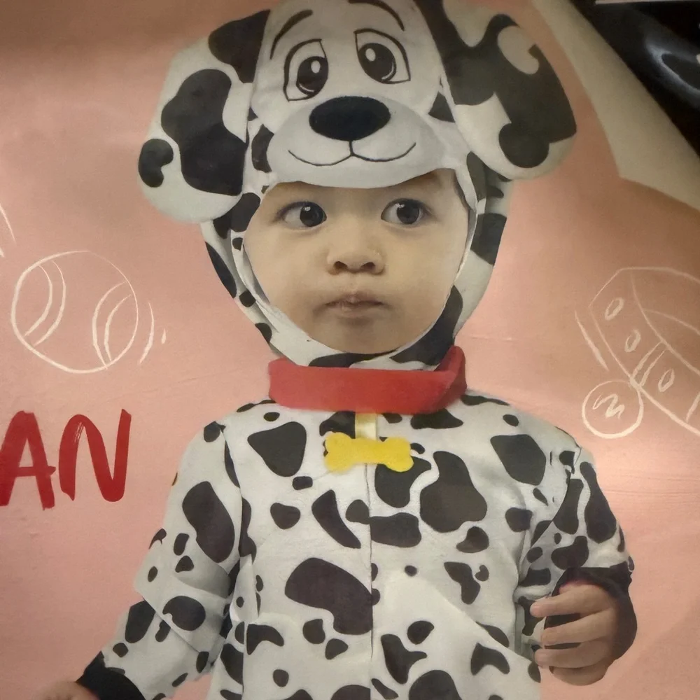 Spooktacular Creations Baby Dalmatian Costume Size 3T unisex‎ NWT